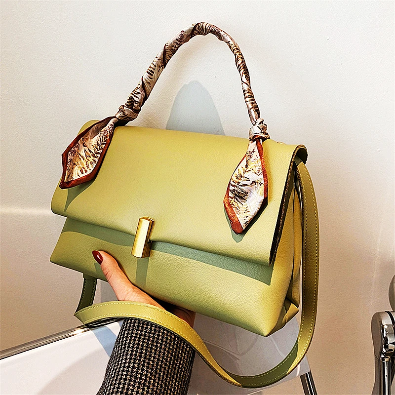 Litchi Pattern Soft PU Leather Handbag for Women 2021 Luxury Brand Designer Bag with Silk Scarves Large Capacity Crossbody Purse
Litchi Pattern Soft PU Leather Handbag for Women 2021 Luxury Brand Designer Bag with Silk Scarves Large Capacity Crossbody Purse
