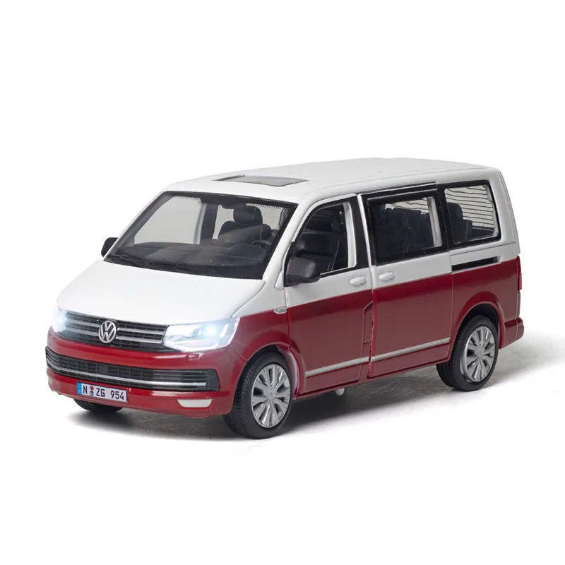 1:32 литье под давлением модель автомобиля металлическая игрушка автомобиль Volkswagens-T6-Multivans няня Автомобиль MPV звуковой светильник двери автом...
1:32 литье под давлением модель автомобиля металлическая игрушка автомобиль Volkswagens-T6-Multivans няня Автомобиль MPV звуковой светильник двери автом...
