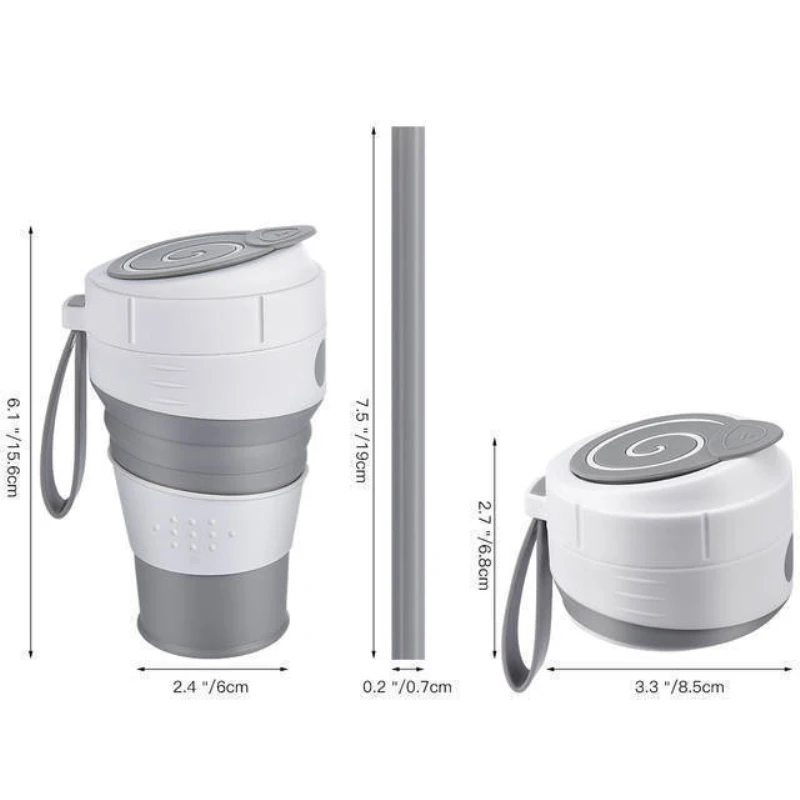 Coffee Mugs Travel Collapsible Silicone Cup Folding Water Cups BPA FREE Food Grade Drinking Ware Mug Tea Coffee Cups Wholesale
Coffee Mugs Travel Collapsible Silicone Cup Folding Water Cups BPA FREE Food Grade Drinking Ware Mug Tea Coffee Cups Wholesale
