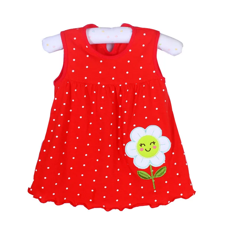 Baby Girls Red Cartoon Flowers Dress Infant Sleeveless Pink Printing Floral Cotton T-Shirt Dress 1 Year Casual Robe Clothes 6M
Baby Girls Red Cartoon Flowers Dress Infant Sleeveless Pink Printing Floral Cotton T-Shirt Dress 1 Year Casual Robe Clothes 6M