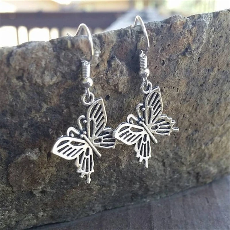Butterfly Charm Earrings Pretty Flying Butterflies Charms Fun Charming Jewelry BFF Gift Ideas Mother's Day Gift
Butterfly Charm Earrings Pretty Flying Butterflies Charms Fun Charming Jewelry BFF Gift Ideas Mother's Day Gift