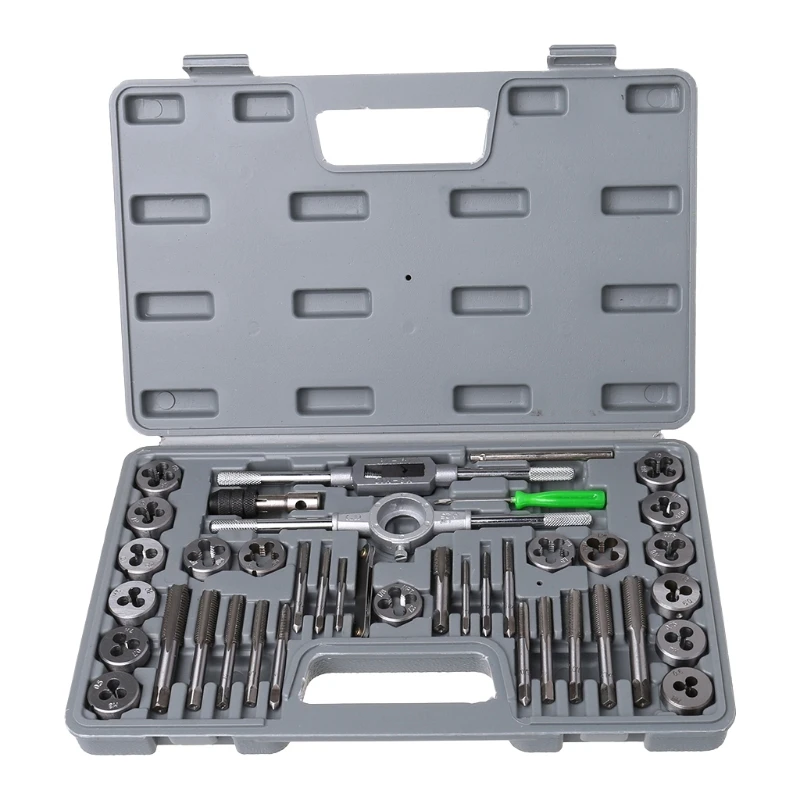 40 Pcs Metric Tap Die Set Hand Threading Tool Tungsten Carbide Screw Thread Bit Hand Tools For Mechanics
40 Pcs Metric Tap Die Set Hand Threading Tool Tungsten Carbide Screw Thread Bit Hand Tools For Mechanics