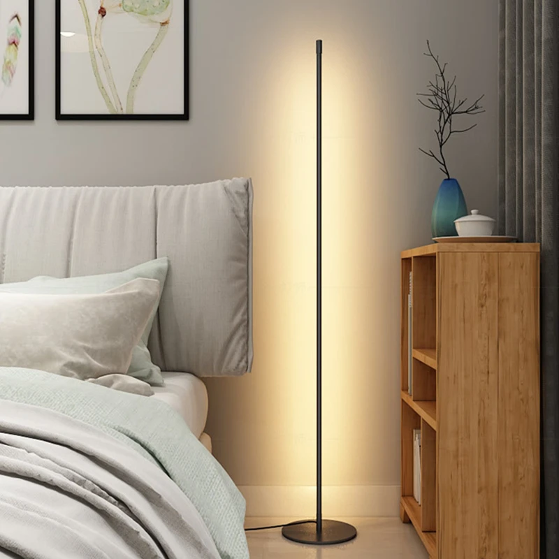 Nordic Floor Pillar Lamp For Living Room Long Home Decor Loft Style Standing Lamps Bedroom Loft LED Luminaire Light Lightings
Nordic Floor Pillar Lamp For Living Room Long Home Decor Loft Style Standing Lamps Bedroom Loft LED Luminaire Light Lightings