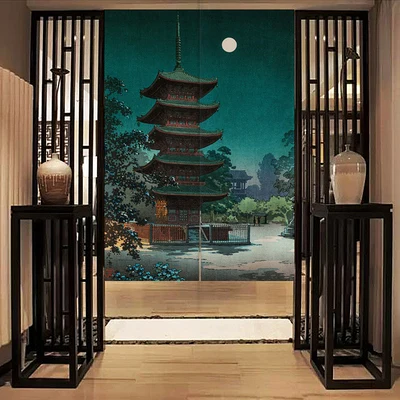 Декоративная занавеска в японском стиле для ресторана гостиной кухни окна стены