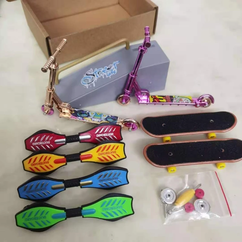 1Set Mini Scooter Two Wheel Scooter Children's Educational Toys Finger Scooter Bike Fingerboard Skateboard
1Set Mini Scooter Two Wheel Scooter Children's Educational Toys Finger Scooter Bike Fingerboard Skateboard