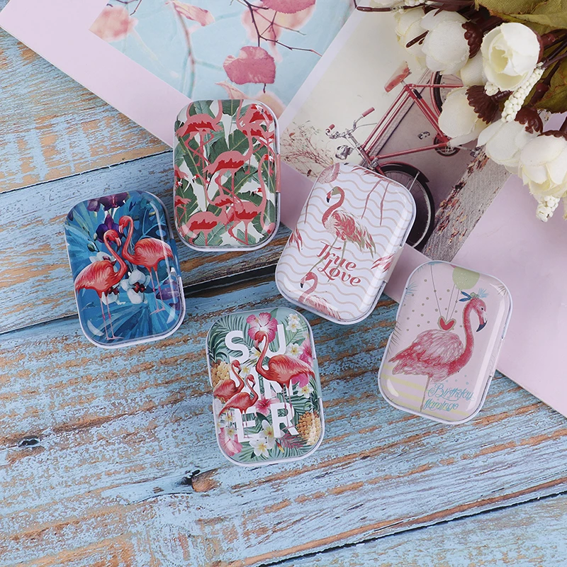 1Pc Flamingo Mini Tin Box Sealed Jar Packing Boxes Coin Earrings Headphones Gift Box Jewelry Candy Box Small Storage Boxes Cans 
1Pc Flamingo Mini Tin Box Sealed Jar Packing Boxes Coin Earrings Headphones Gift Box Jewelry Candy Box Small Storage Boxes Cans