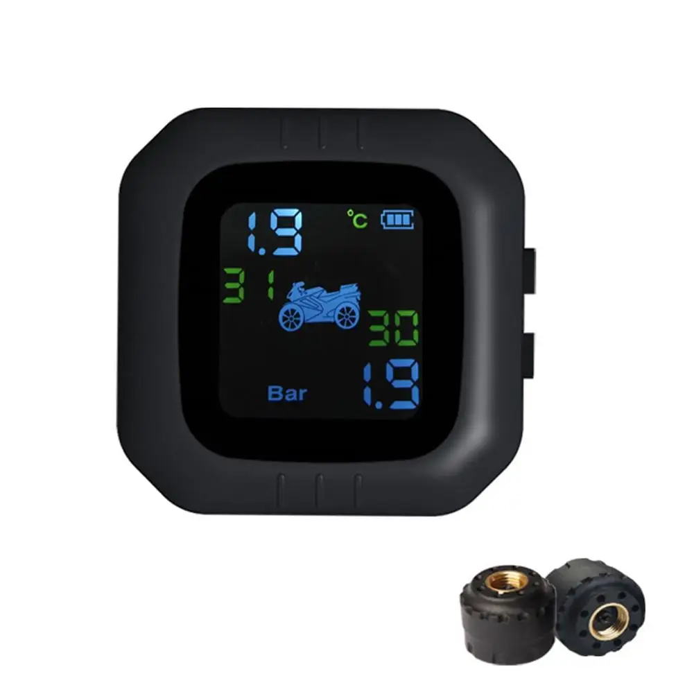 Motorcycle Tire Pressure Monitoring System TPMS Super Waterproof Cordless Wireless High Precision Tire Pressure Alarm
Motorcycle Tire Pressure Monitoring System TPMS Super Waterproof Cordless Wireless High Precision Tire Pressure Alarm