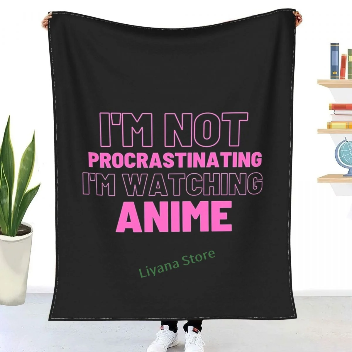 I'm Not Procrastinating I'm Watching Anime (Pink) Throw Blanket 3D printed sofa bedroom decorative blanket children adult gift
I'm Not Procrastinating I'm Watching Anime (Pink) Throw Blanket 3D printed sofa bedroom decorative blanket children adult gift