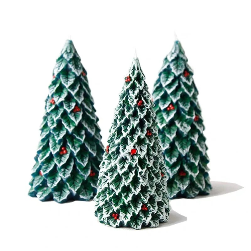 Big Christmas Tree Candle Mold Pine Snowflake Christmas Decoration Candle Silicone Molds
Big Christmas Tree Candle Mold Pine Snowflake Christmas Decoration Candle Silicone Molds