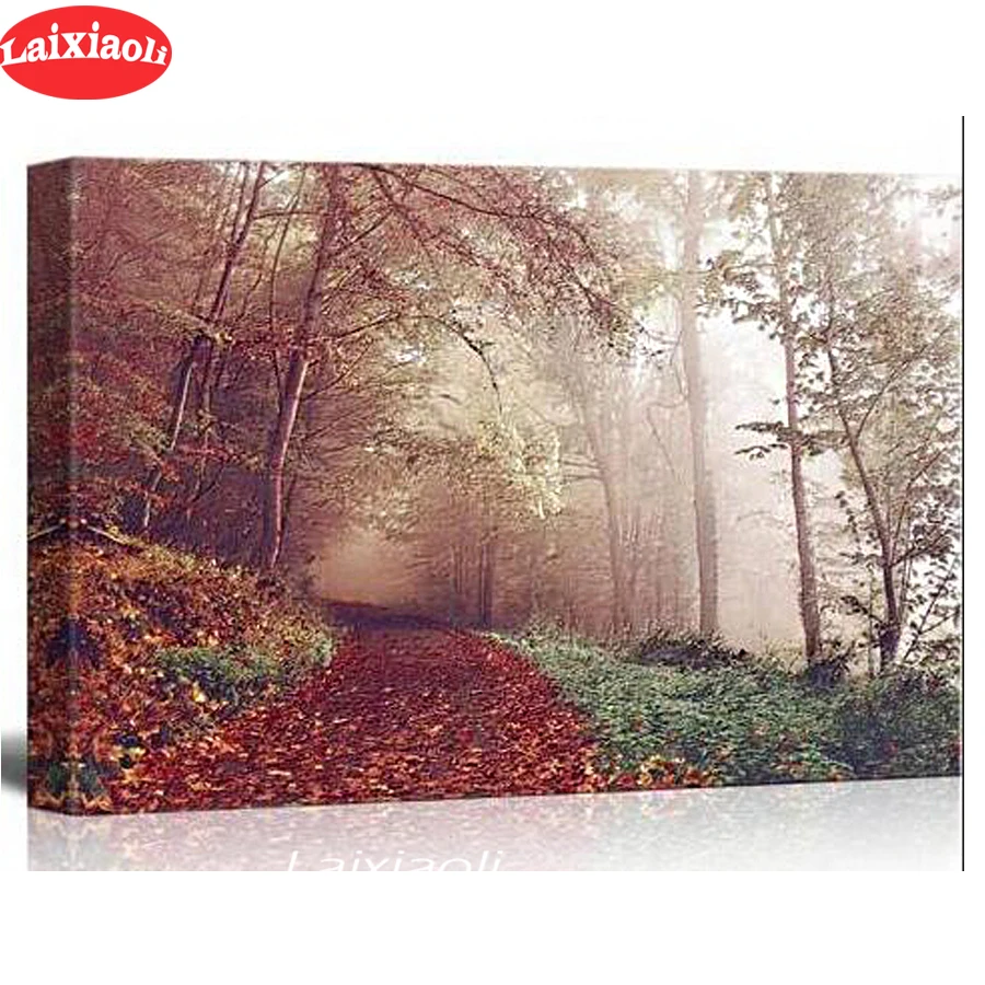 5D DIY diamond painting forest tree cross stitch full square round diamond Emeroidery mosaic painting road landscape home decor
5D DIY diamond painting forest tree cross stitch full square round diamond Emeroidery mosaic painting road landscape home decor