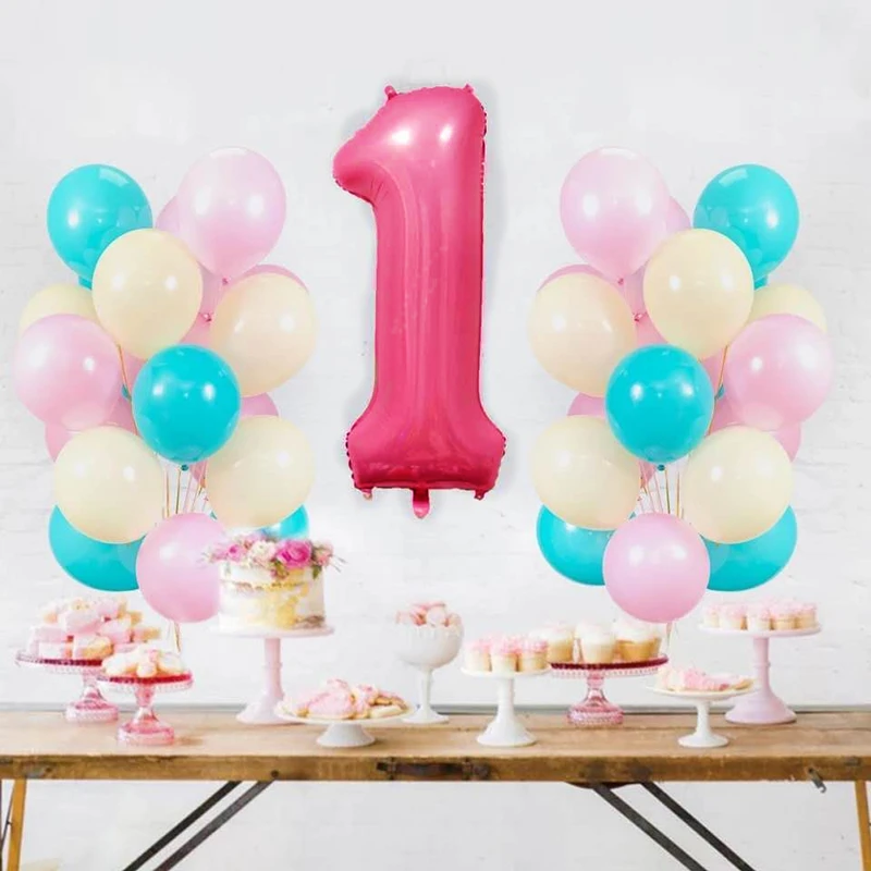 1pc1 Digital Aluminum Foil Balloon With 30pcs Macarons Combination Balloons Kids Birthday Party Baby Shower Decorative Ballon
1pc1 Digital Aluminum Foil Balloon With 30pcs Macarons Combination Balloons Kids Birthday Party Baby Shower Decorative Ballon