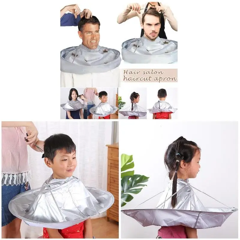 High Quality Hair Cutting Cloak Umbrella Cape Salon Hair cutting Barber Salon And Home Stylists cutting apron
High Quality Hair Cutting Cloak Umbrella Cape Salon Hair cutting Barber Salon And Home Stylists cutting apron