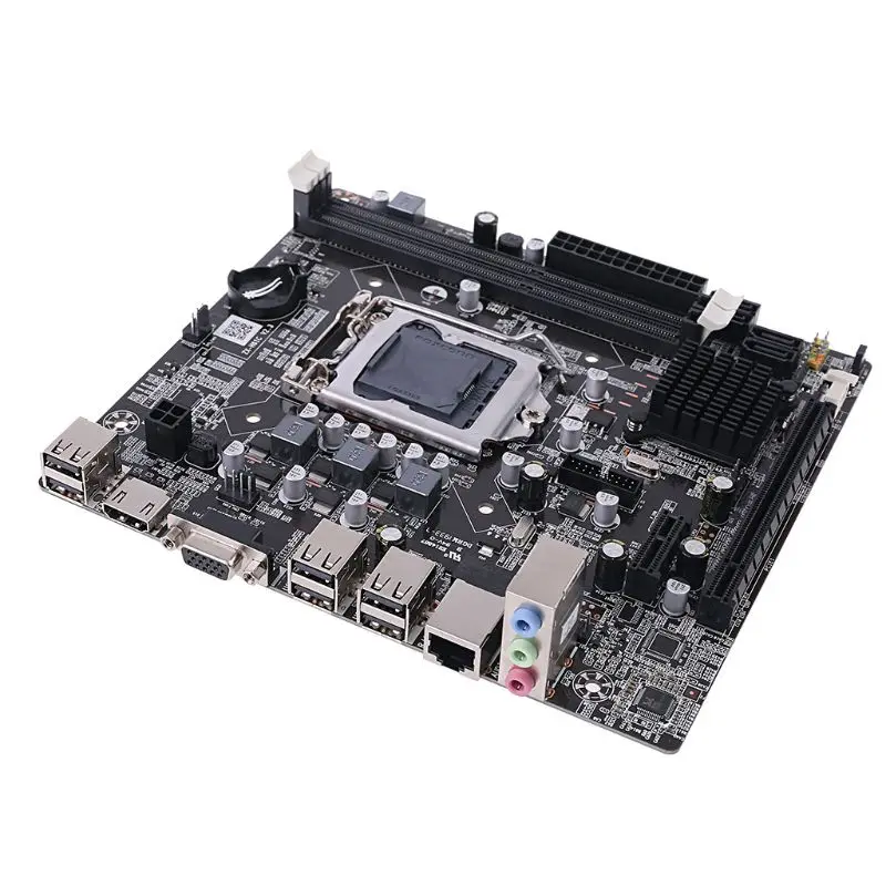 LGA 1155 Practical Motherboard Stable for intel H61 Socket DDR3 Memory Computer Accessories Control Board M2EC
LGA 1155 Practical Motherboard Stable for intel H61 Socket DDR3 Memory Computer Accessories Control Board M2EC