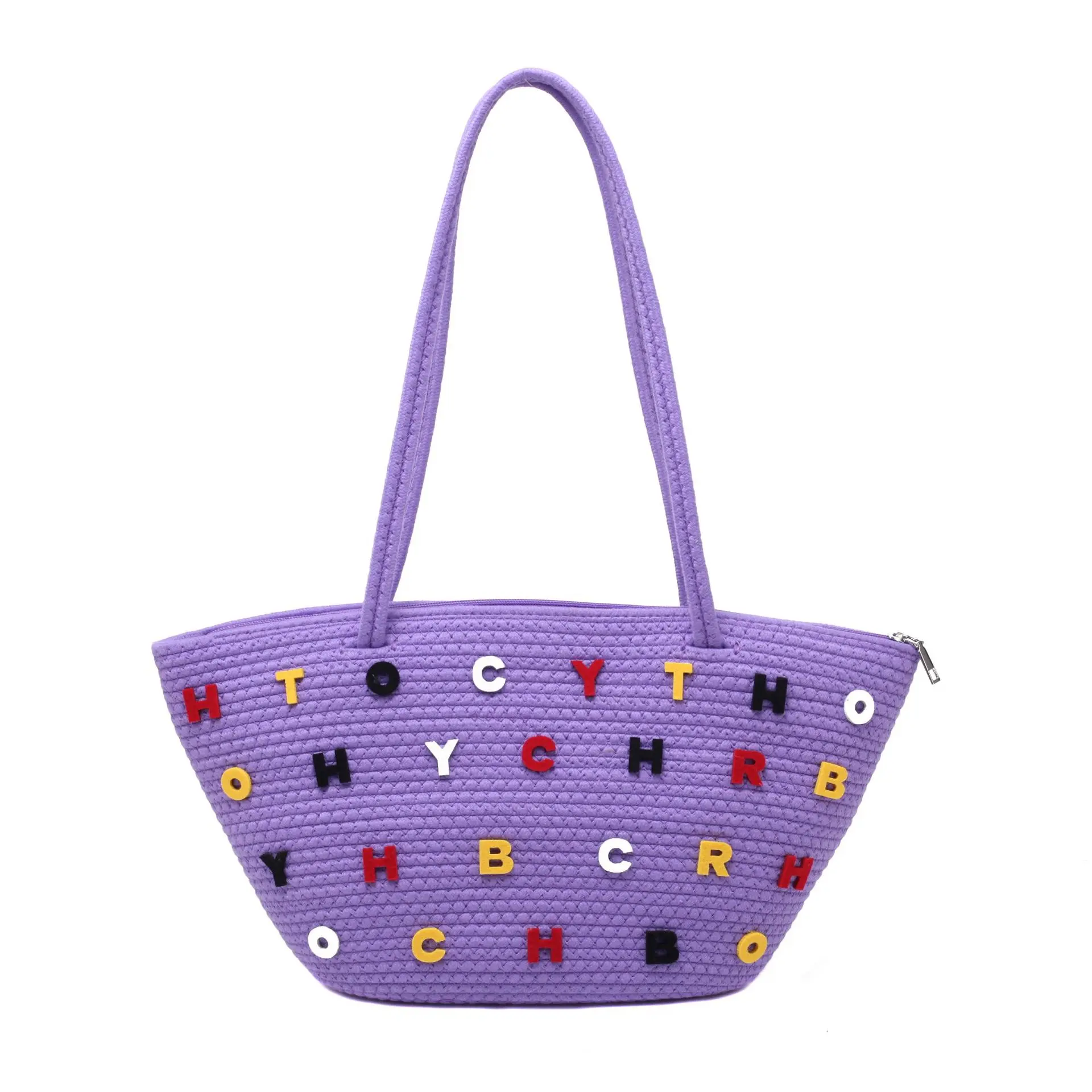 Sraw Weaving Textured Color Letter Small Bag Single Shoulder Sweet Cute Bag Handbags Women Bags Designer Tote Bag
Sraw Weaving Textured Color Letter Small Bag Single Shoulder Sweet Cute Bag Handbags Women Bags Designer Tote Bag