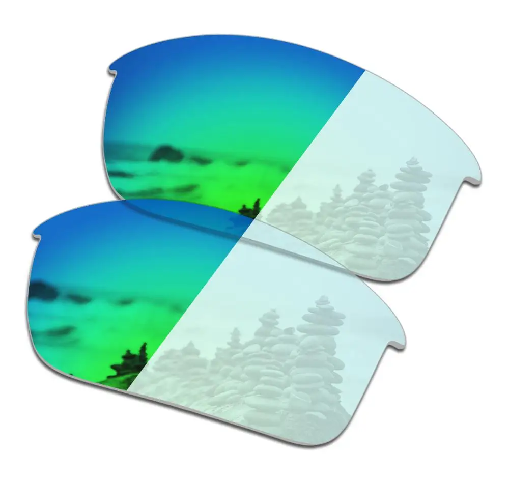 SmartVLT Sunglasses Replacement Lenses for Oakley Bottle Rocket - Eclipse Green Photochromic
SmartVLT Sunglasses Replacement Lenses for Oakley Bottle Rocket - Eclipse Green Photochromic