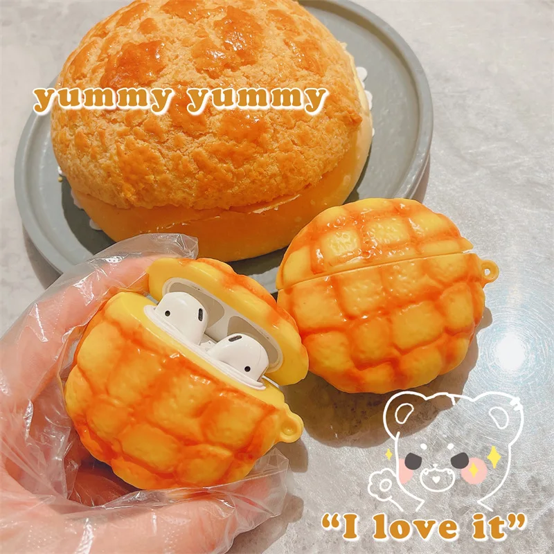 Realistic Pineapple Bread Apple AirPods 1 / 2 / 3 Pro Case Cover IPhone Earbuds Accessories Airpod Case Air Pods Case
Realistic Pineapple Bread Apple AirPods 1 / 2 / 3 Pro Case Cover IPhone Earbuds Accessories Airpod Case Air Pods Case