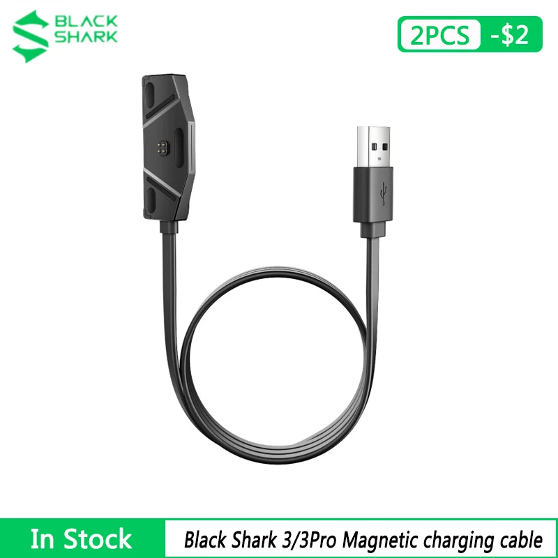 Оригинальный Магнитный зарядный кабель Black Shark 3/ 3 Pro зарядное устройство USB 2 А 1 м