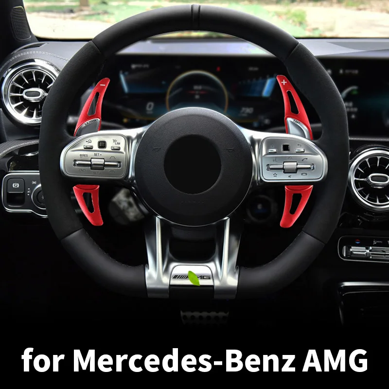 Car steering wheel shift paddle modification For Mercedes-Benz AMG GLC CLA45 CLS CLA CLE GLS SL63 A C E G S GT Class 2015 2021
Car steering wheel shift paddle modification For Mercedes-Benz AMG GLC CLA45 CLS CLA CLE GLS SL63 A C E G S GT Class 2015 2021