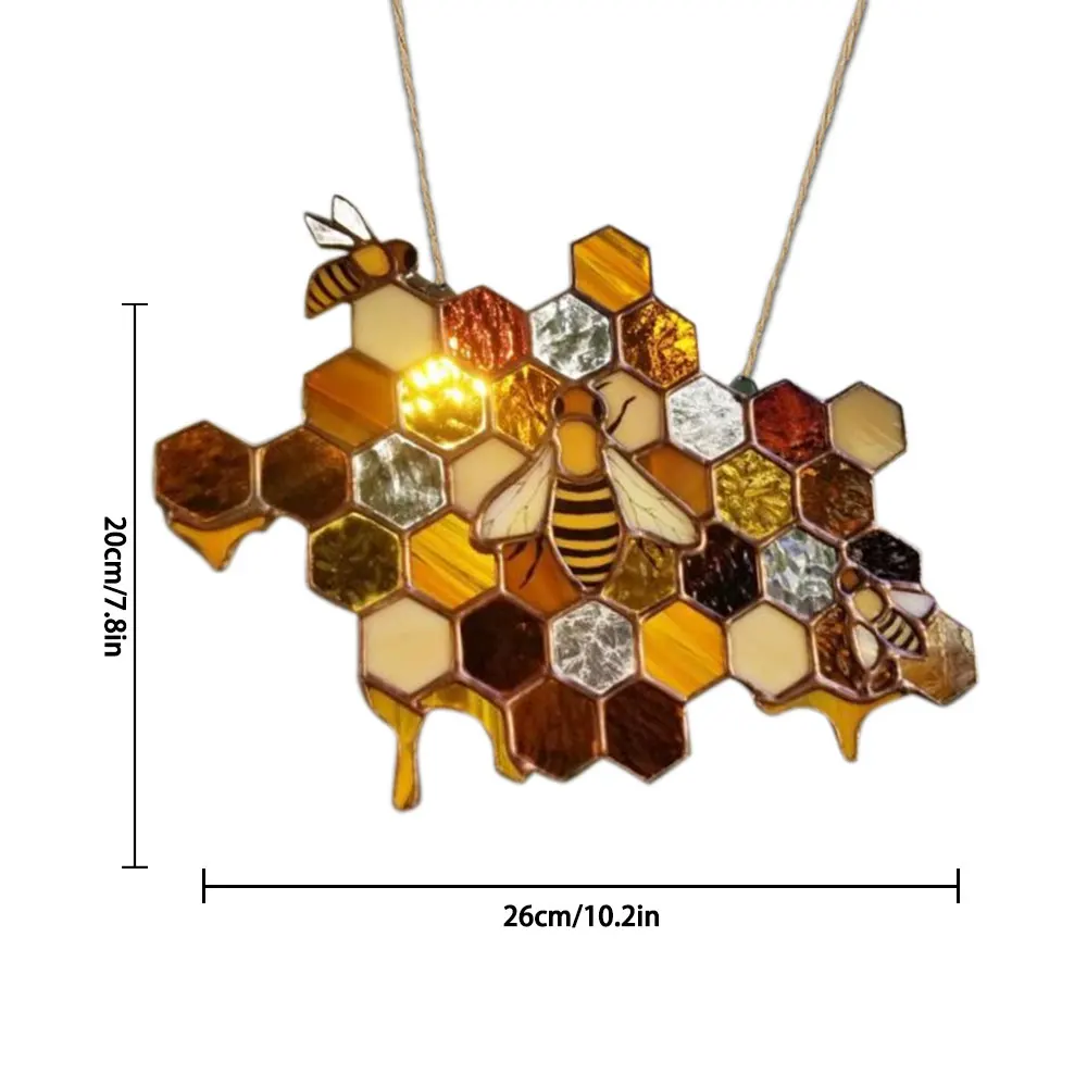 1pcs Bee Festival Ornaments Bee Protect Suncatcher Bee Suncatchers for Windows Home Wall Art Decor Ornaments Hanging Decoration
1pcs Bee Festival Ornaments Bee Protect Suncatcher Bee Suncatchers for Windows Home Wall Art Decor Ornaments Hanging Decoration