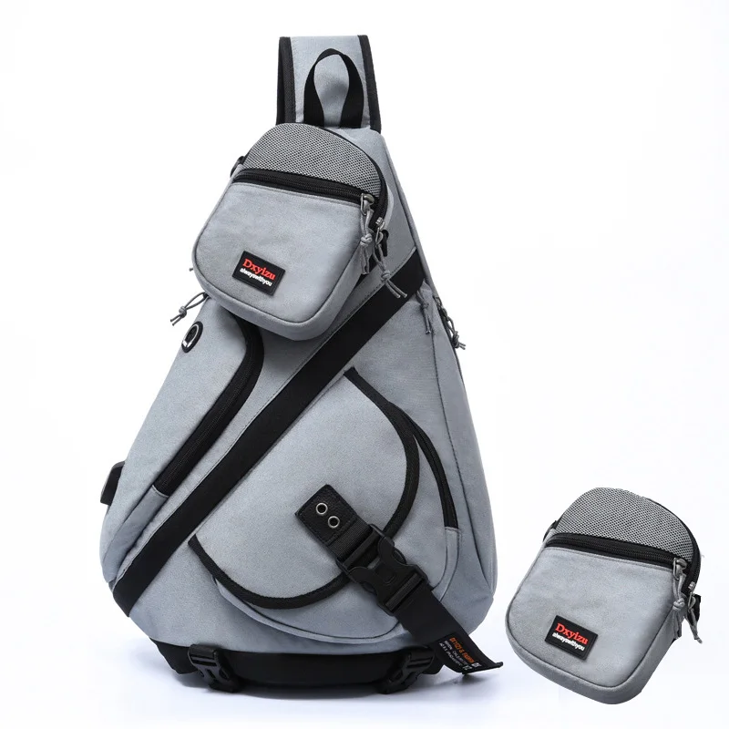 NANCY TINO Men's Single Shoulder Bag 2 In 1 Detachable Waterproof Travel Slanted Cross-Body Backpack Women USB Charging Bag
NANCY TINO Men's Single Shoulder Bag 2 In 1 Detachable Waterproof Travel Slanted Cross-Body Backpack Women USB Charging Bag