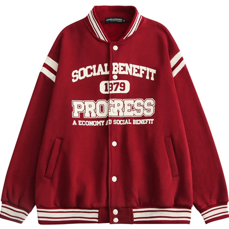 Men Letter Printing Varsity Jacket Men's Fleece Vintage Sports Baseball Uniform Couple New Preppy Warm Winter Fall Jackets Coat 
Men Letter Printing Varsity Jacket Men's Fleece Vintage Sports Baseball Uniform Couple New Preppy Warm Winter Fall Jackets Coat