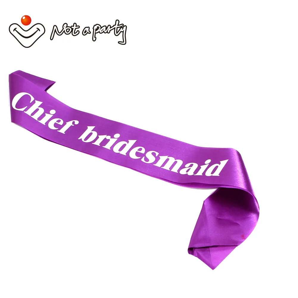 30pcs wholesale Fashion Purple wedding event hens sash bachelorette party bride to be maid of honor Fun Party decoration
30pcs wholesale Fashion Purple wedding event hens sash bachelorette party bride to be maid of honor Fun Party decoration