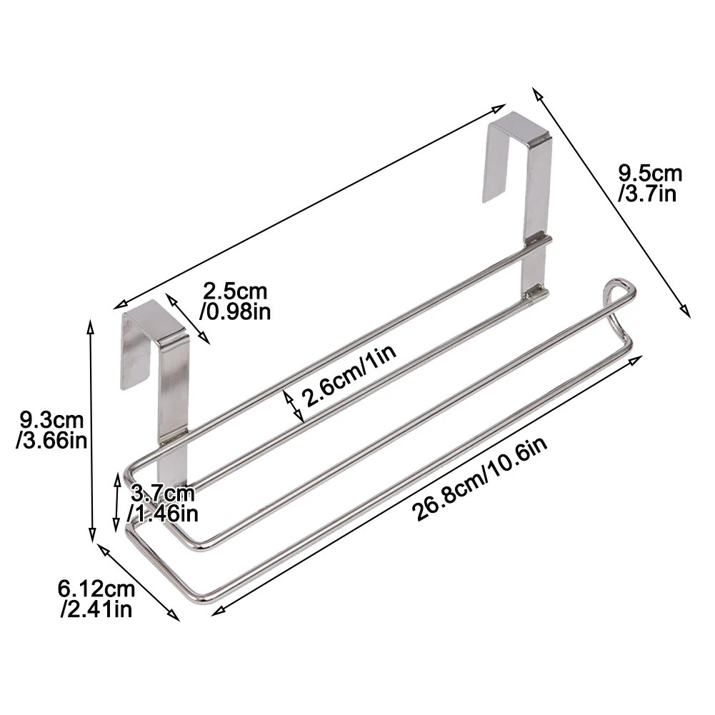 Easy Install Restaurant Strong Bearing Roll Paper Space Saving Removable Home Kitchen Tissue Rack Stainless Steel Cabinet Door
Easy Install Restaurant Strong Bearing Roll Paper Space Saving Removable Home Kitchen Tissue Rack Stainless Steel Cabinet Door