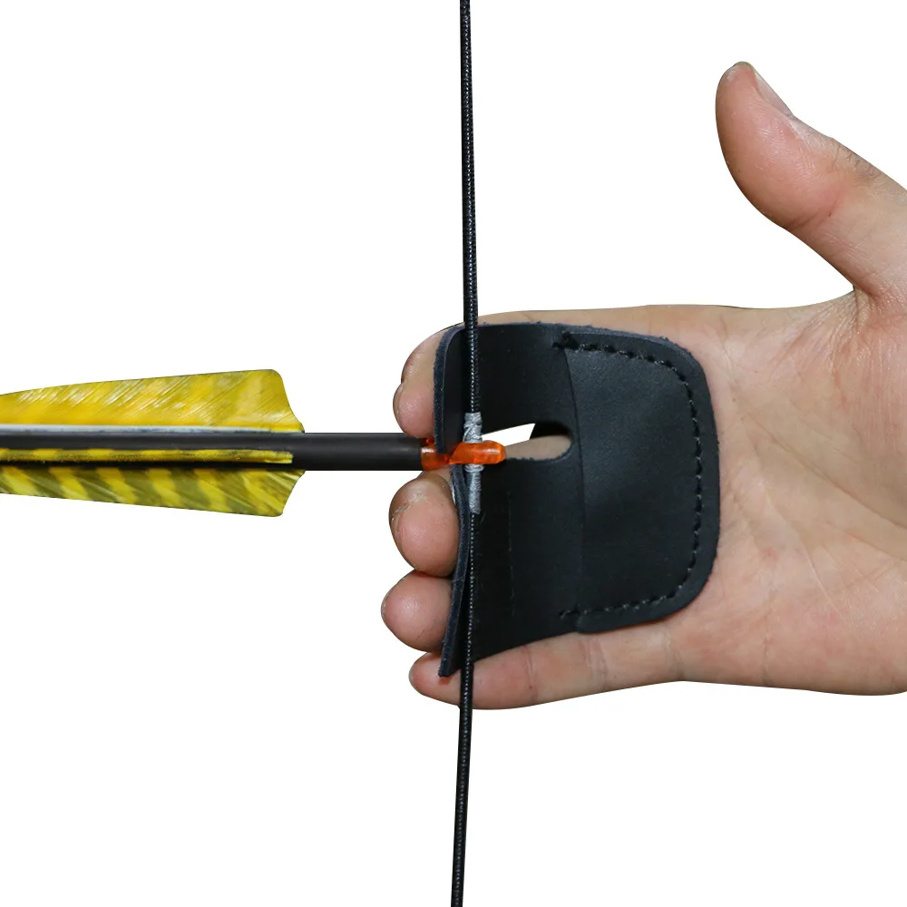 Hunting Leather Archery Guard Bowstring Finger Saver Recurve Traditional Straight Draw Bow Archery Lacing Fixed Finger Shooting
Hunting Leather Archery Guard Bowstring Finger Saver Recurve Traditional Straight Draw Bow Archery Lacing Fixed Finger Shooting