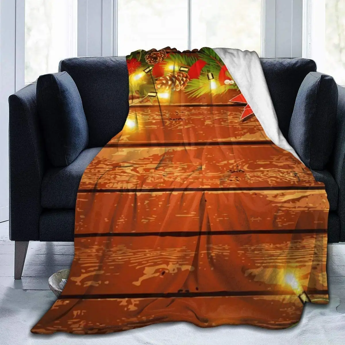 Holiday Christmas Throw Blankets for Couch Cozy Lightweight Decorative Blankets for Bed
Holiday Christmas Throw Blankets for Couch Cozy Lightweight Decorative Blankets for Bed