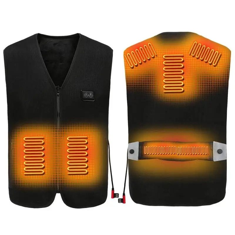 Smart heating Cotton Vest Men Heating Vest Thermal Heated Jacket Usb Heating Waistcoat Massager With 6pcs Heated Pad
Smart heating Cotton Vest Men Heating Vest Thermal Heated Jacket Usb Heating Waistcoat Massager With 6pcs Heated Pad