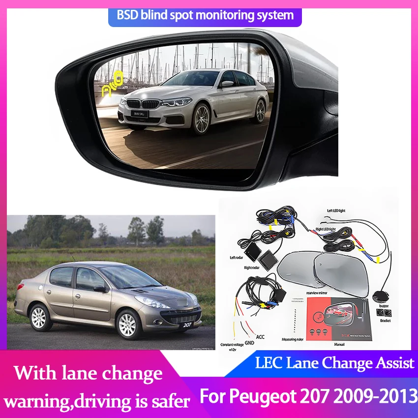 Автомобильное Зеркало для слепой зоны обнаружения радара Системы для Peugeot 207 2009-2013 BSD BSA BSM микроволновая печь для слепой зоны монитор радар д... 
Автомобильное Зеркало для слепой зоны обнаружения радара Системы для Peugeot 207 2009-2013 BSD BSA BSM микроволновая печь для слепой зоны монитор радар д...