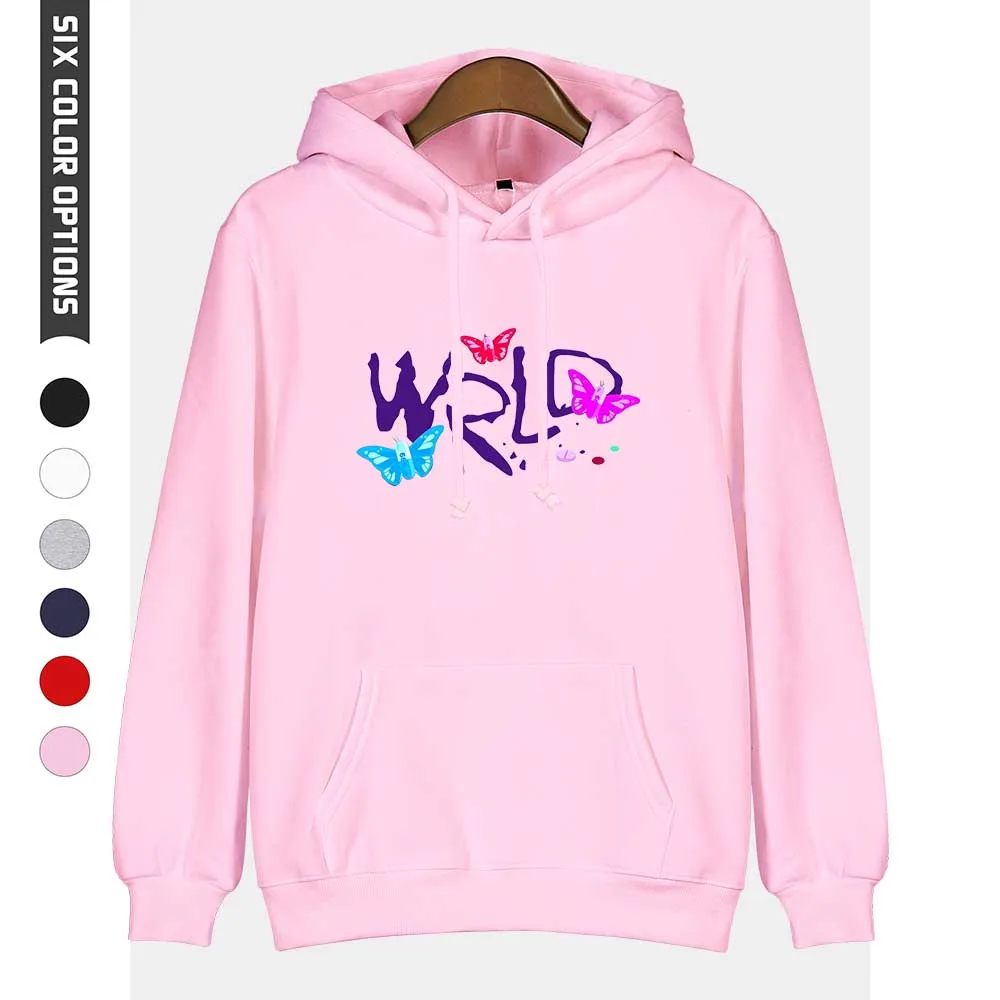 ot Sale Juice Wrld Hoodie Fashion Butterfly Print Couple Sweatshirt Sweatshirt Men and Women Harajuku Garment Pullover Top
ot Sale Juice Wrld Hoodie Fashion Butterfly Print Couple Sweatshirt Sweatshirt Men and Women Harajuku Garment Pullover Top