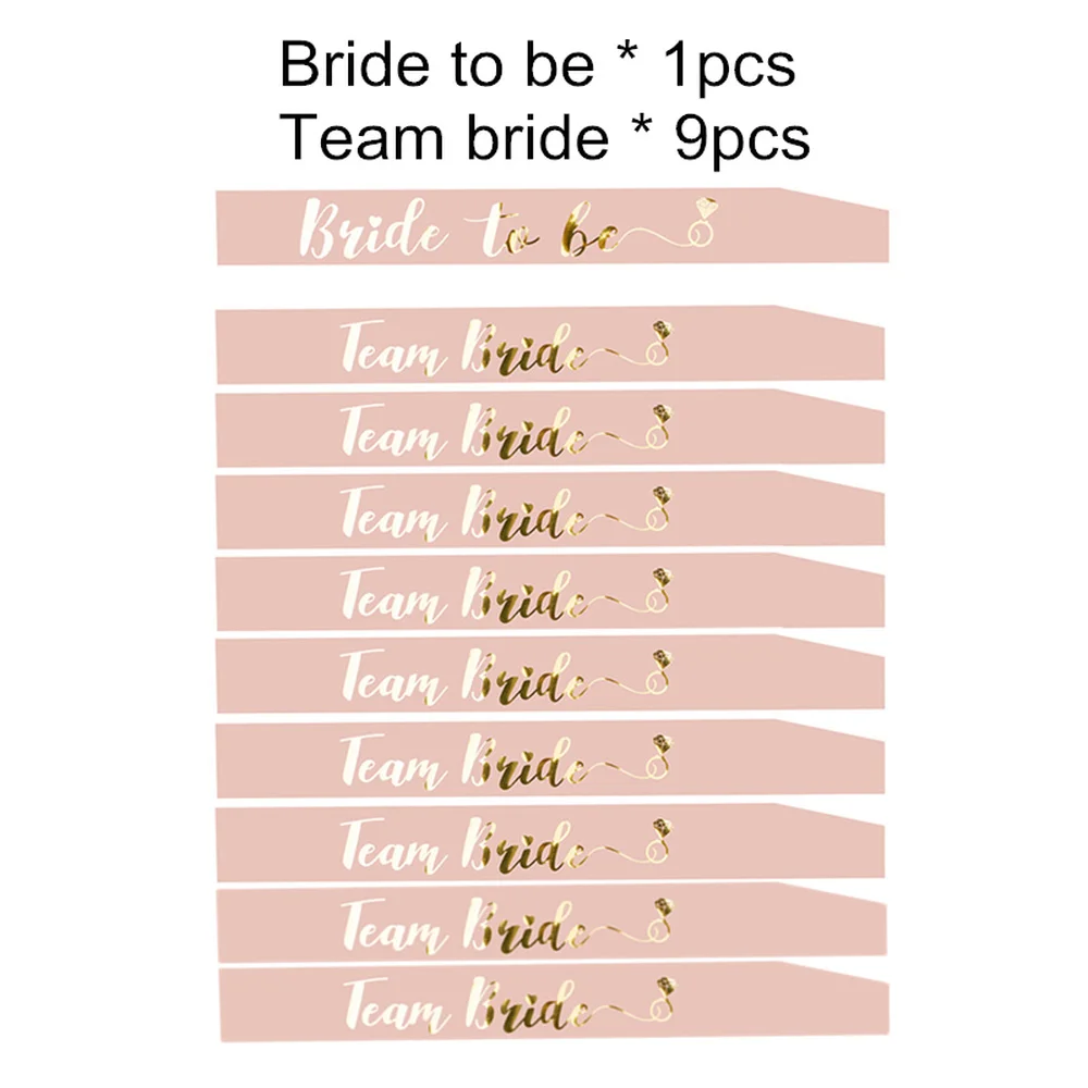 Combined Sale Hen Party Sash Satin Team Bride To Be Sash Bachelorette Hen Party Satin Ribbon Bridal Shower Decoration Supplies
Combined Sale Hen Party Sash Satin Team Bride To Be Sash Bachelorette Hen Party Satin Ribbon Bridal Shower Decoration Supplies