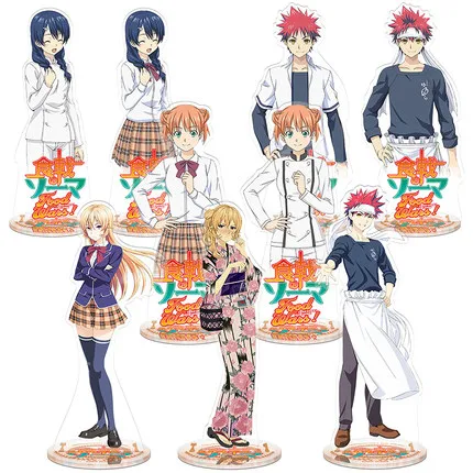 Food Wars!Shokugeki no Soma Megumi Tadokoro Yukihira Sōma 20cm Cosplay Acrylic Figure Stand Figure Kids Gift Toy
Food Wars!Shokugeki no Soma Megumi Tadokoro Yukihira Sōma 20cm Cosplay Acrylic Figure Stand Figure Kids Gift Toy