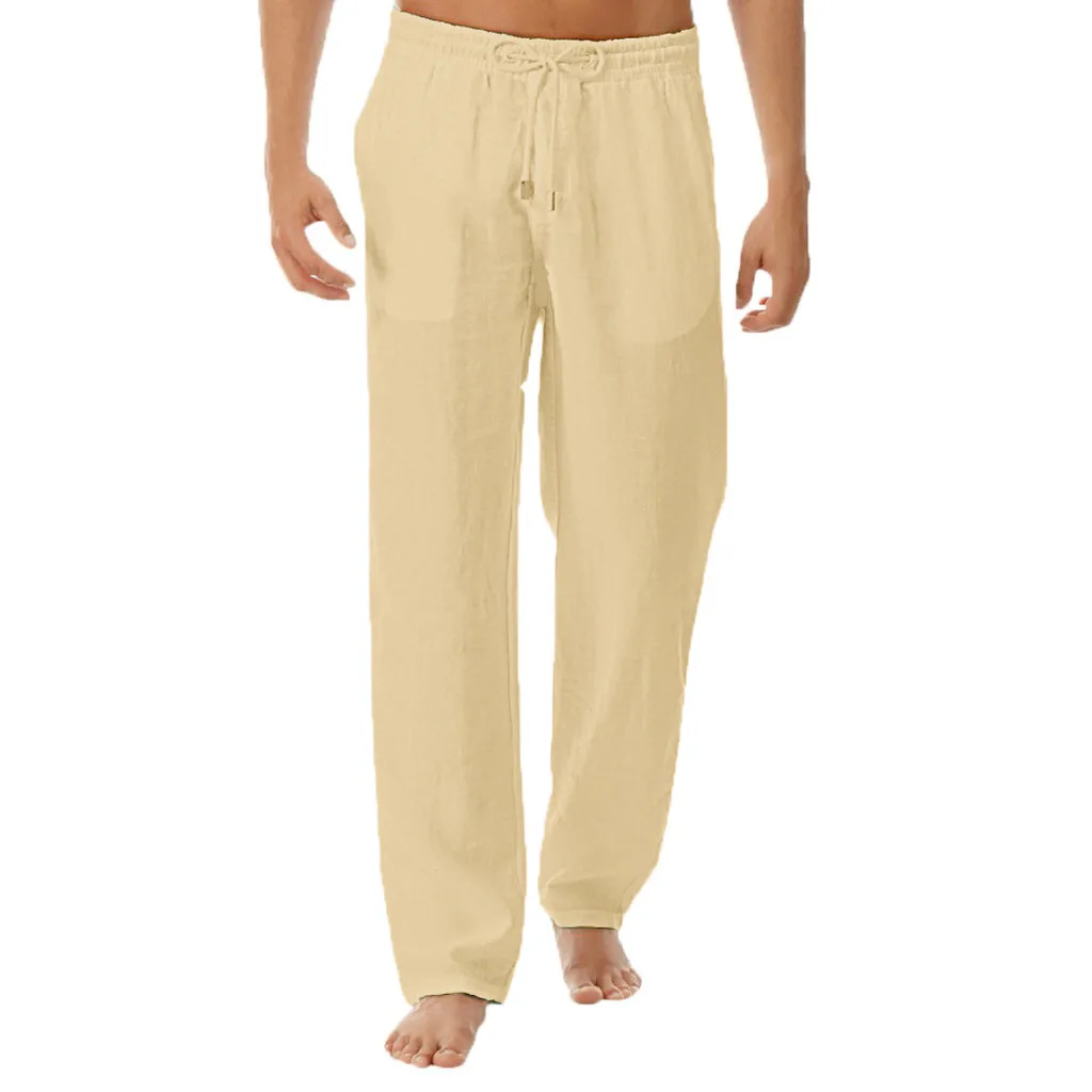 Men Nightwear Long Solid Pants Loose Fits Drawstring Trouser Casual Summer/Beach
Men Nightwear Long Solid Pants Loose Fits Drawstring Trouser Casual Summer/Beach