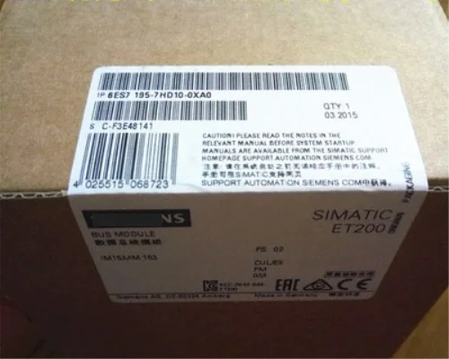 New Original 6ES7195-7HD10-0XA0 Spot