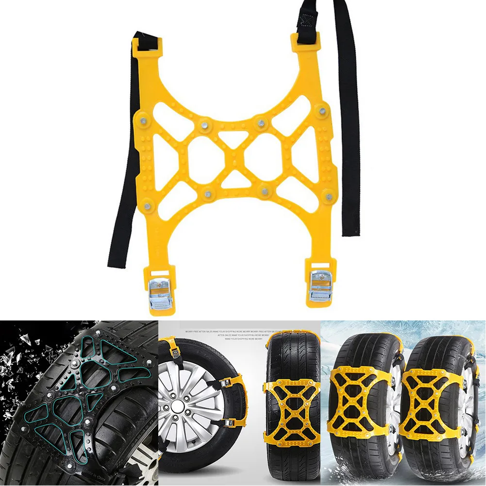 Car Tire Anti-skid Chains Thickened Beef Tendon Wheel Chain For Snow Mud Sand Road Durable TPU Skid-resistant Chains Accessories
Car Tire Anti-skid Chains Thickened Beef Tendon Wheel Chain For Snow Mud Sand Road Durable TPU Skid-resistant Chains Accessories
