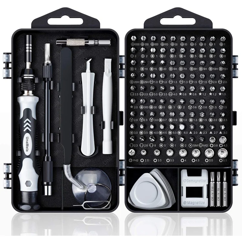 123 in 1 Magnetic Screwdriver Set Computer Repair Tool Kit Pc Screwdriver Set for Computer Electronics Controller Repair
123 in 1 Magnetic Screwdriver Set Computer Repair Tool Kit Pc Screwdriver Set for Computer Electronics Controller Repair