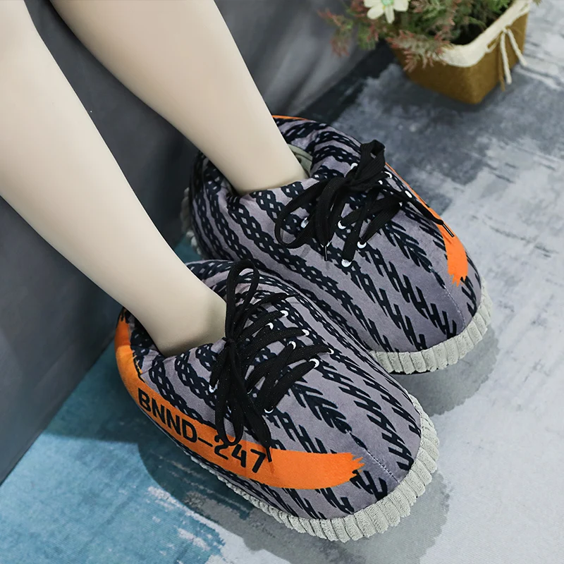 Sneaker Slippers Cotton Home Slippers Men Women Couple Size 35-42 Indoor Snug Sneakers Winter Slippers For Vip Wholesale
Sneaker Slippers Cotton Home Slippers Men Women Couple Size 35-42 Indoor Snug Sneakers Winter Slippers For Vip Wholesale