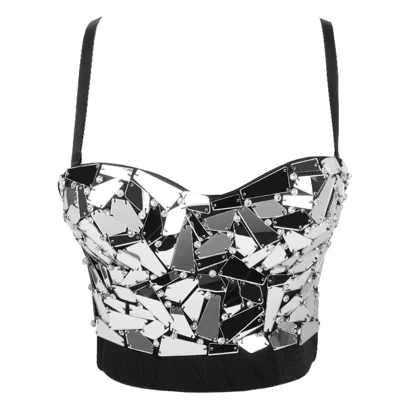 2020 New Fashion Shiny Glass Diamonds Camisole Celebrity Summer Sexy Push Up Adjustable Strap Black Short Corset Night Club Wear
2020 New Fashion Shiny Glass Diamonds Camisole Celebrity Summer Sexy Push Up Adjustable Strap Black Short Corset Night Club Wear