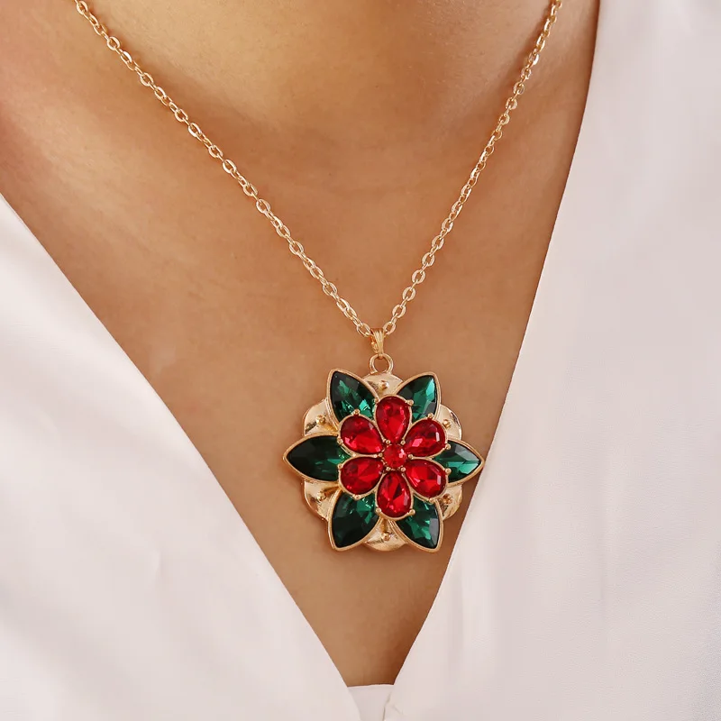 Multi-Layer Alloy Crystal Flower NecklaceFfor Women Exaggeration New Princess Castle Retro Fashion Pendant Jewelry Wholesale
Multi-Layer Alloy Crystal Flower NecklaceFfor Women Exaggeration New Princess Castle Retro Fashion Pendant Jewelry Wholesale