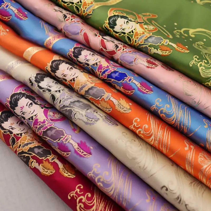 120 * 150cm wide yarn-dyed brocade fabric DIY dress clothing anime cloth Children's comic print Home textile
120 * 150cm wide yarn-dyed brocade fabric DIY dress clothing anime cloth Children's comic print Home textile