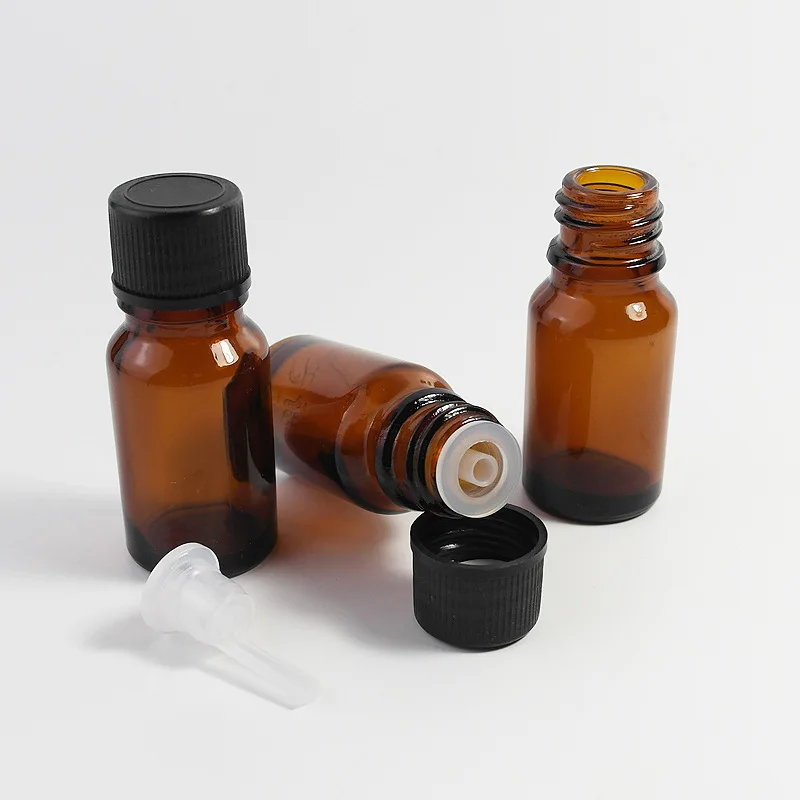 200pcs 10ml Mini Amber Glass Essential Oil Bottle Empty Sample Vials Brown Refillable Bottles with Orifice Reducer & Cap W0296
200pcs 10ml Mini Amber Glass Essential Oil Bottle Empty Sample Vials Brown Refillable Bottles with Orifice Reducer & Cap W0296