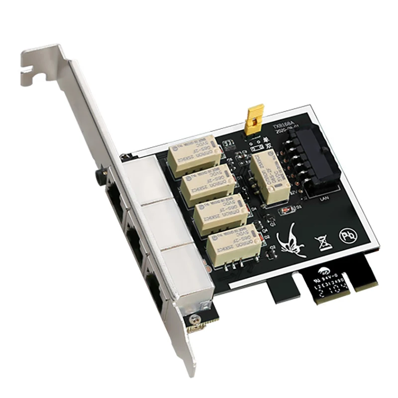 Network & Hard Disk Power Isolation Card PCI-E RJ45 Gigabit Physical Hard Disk Switch Dual Network Isolation Card
Network & Hard Disk Power Isolation Card PCI-E RJ45 Gigabit Physical Hard Disk Switch Dual Network Isolation Card