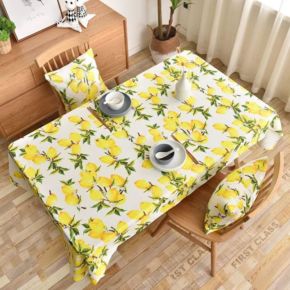 Lemon Print Tablecloth Decorative Rectangular Kitchen Dining Birthday Party Table Cover Tea Cloth Table Cover Waterproof Square
Lemon Print Tablecloth Decorative Rectangular Kitchen Dining Birthday Party Table Cover Tea Cloth Table Cover Waterproof Square