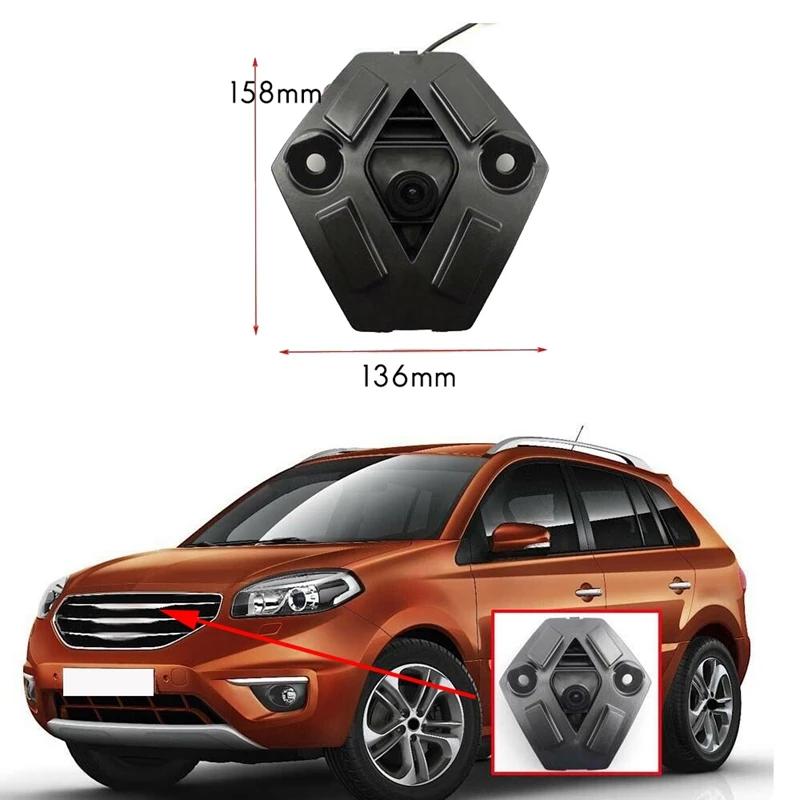 Car Front Grille Camera Waterproof Parking Camera Night Vision Camera for Renault Koleos
Car Front Grille Camera Waterproof Parking Camera Night Vision Camera for Renault Koleos