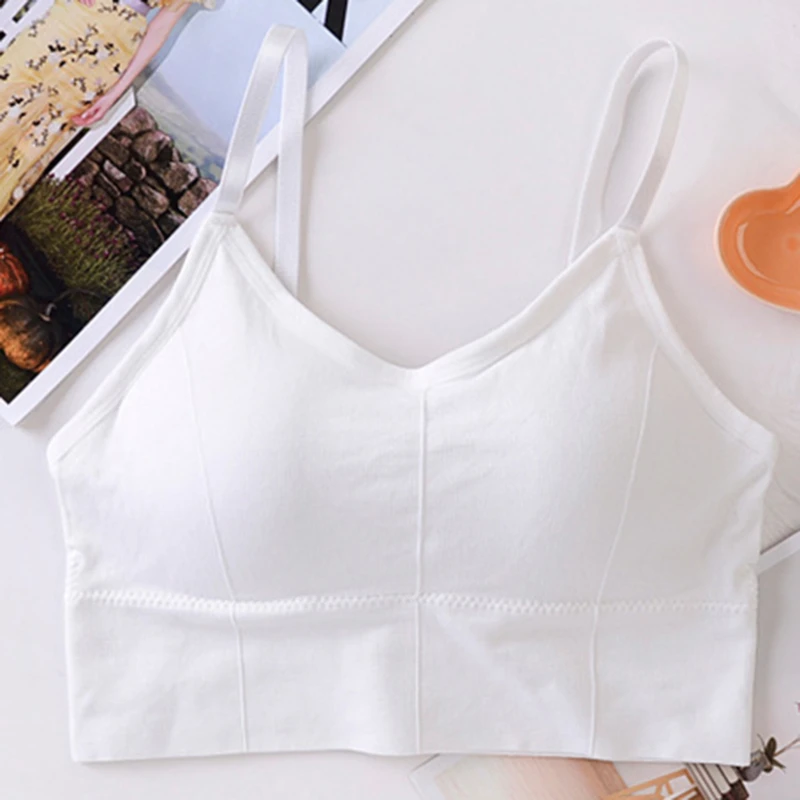 Fasahion Women Sexy Sling Solid Color Tank Tops Loose Breathable Push Up Beauty Back Vest Women Clothes
Fasahion Women Sexy Sling Solid Color Tank Tops Loose Breathable Push Up Beauty Back Vest Women Clothes