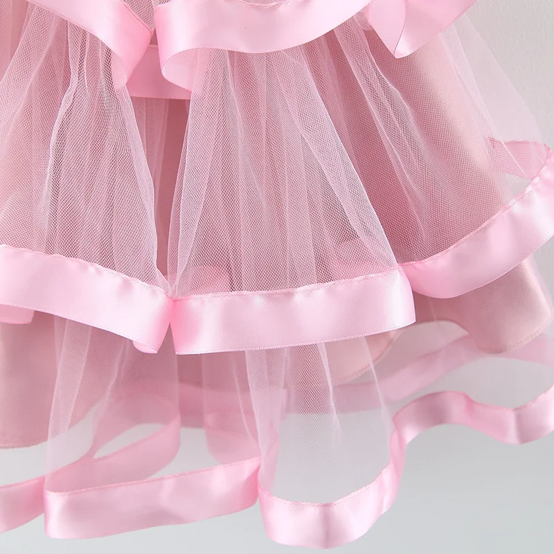 Girl Flower Applique Lace Princess Dress Spring Summer Baby Kids Birthday and Wedding Party Dresses Children's Clothes For Girls
Girl Flower Applique Lace Princess Dress Spring Summer Baby Kids Birthday and Wedding Party Dresses Children's Clothes For Girls