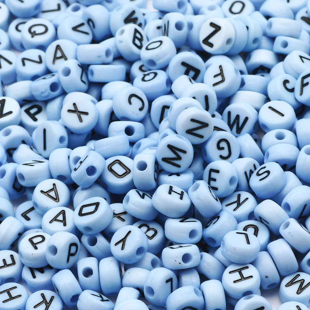 Mix Round Acrylic Alphabet Beads 4x7mm Blue Letter Spacer Loose Beads For Jewelry Making Diy Necklace Bracelet Accessories
Mix Round Acrylic Alphabet Beads 4x7mm Blue Letter Spacer Loose Beads For Jewelry Making Diy Necklace Bracelet Accessories