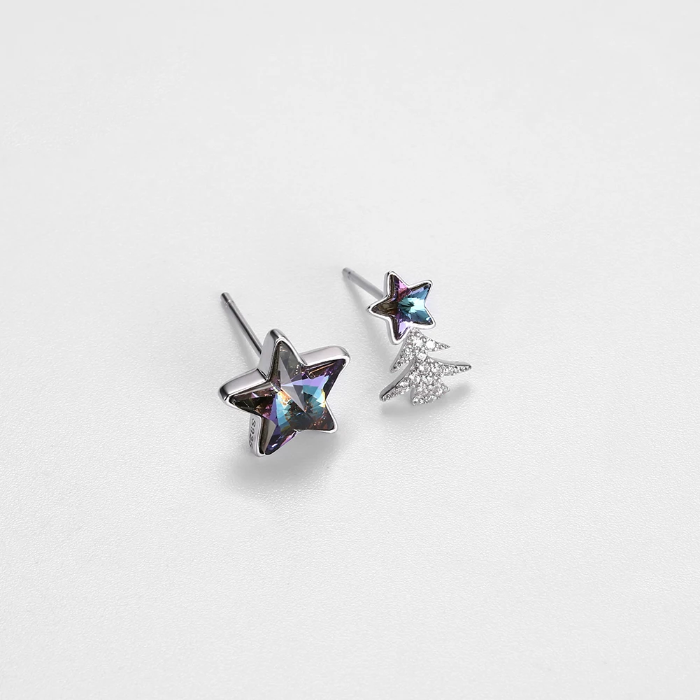 ZEMIOR 925 Sterling Silver Drop Earrings For Women Asymmetric Christmas Tree And Pentagram Blue Crystal Earrings Trend 2021
ZEMIOR 925 Sterling Silver Drop Earrings For Women Asymmetric Christmas Tree And Pentagram Blue Crystal Earrings Trend 2021